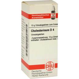 Abbildung: Cholesterinum D 4 Globuli Globuli, 10 g PZN 07595143