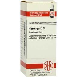 Abbildung: DHU Haronga D 3 Globuli Globuli, 10 g PZN 07595717