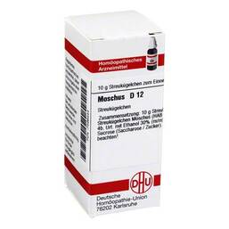 Abbildung: Moschus D 12 Globuli Globuli, 10 g PZN 07596444