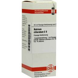 Abbildung: DHU Natrium chloratum C 6 Dilution Dilution, 20 ml PZN 07596496