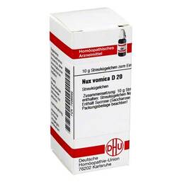 Abbildung: DHU Nux vomica D 20 Globuli Globuli, 10 g PZN 07596562