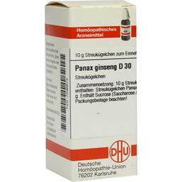 Abbildung: Panax Ginseng D 30 Globuli Globuli, 10 g PZN 07596674