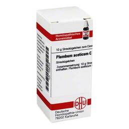 Abbildung: DHU Plumbum aceticum C 30 Globuli Globuli, 10 g PZN 07596728