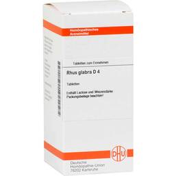 Abbildung: DHU Rhus Glabra D 4 Tabletten Tabletten, 80 St PZN 07596823