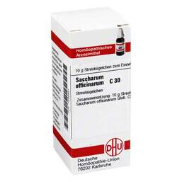 Abbildung: DHU Saccharum officinale C 30 Globuli Globuli, 10 g PZN 07596881