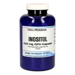 Abbildung: Inositol 425 mg GPH Kapseln 360 St, Kapseln PZN 07603368