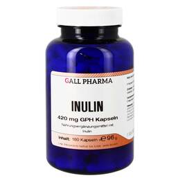 Abbildung: Inulin 420 mg GPH Kapseln Kapseln, 180 St PZN 07603457