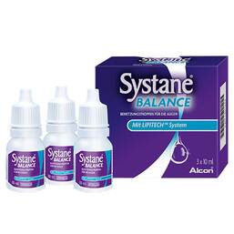 Abbildung: Systane Balance Augentropfen Augentropfen, 3X10 ml PZN 07607544