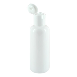 Abbildung: Flasche PET Optima weiß mit Klappdeckel 250 ml, Flaschen PZN 07607550