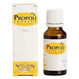 Abbildung: Propoli Tropfen in Alkohol Tropfen, 20 ml PZN 07610210