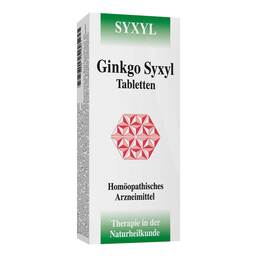 Abbildung: Ginkgo Syxyl Tabletten Tabletten, 120 St PZN 07610888