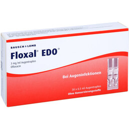 Abbildung: Floxal EDO Augentropfen 30X0.5 ml, Augentropfen PZN 07617672