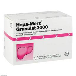 Abbildung: Hepa Merz Granulat 3000 30 St, Granulat PZN 07620616