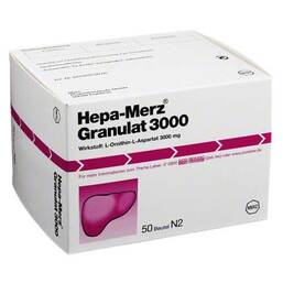 Abbildung: Hepa Merz Granulat 3000 50 St, Granulat PZN 07620622