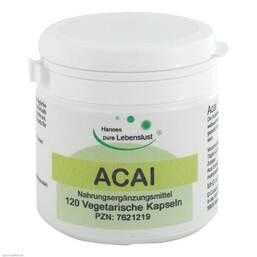 Abbildung: Acai Kapseln Kapseln, 120 St PZN 07621219