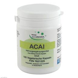Abbildung: Acai Kapseln Kapseln, 180 St PZN 07621225