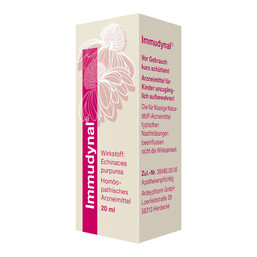 Abbildung: Immudynal Urtinktur 20 ml, Dilution PZN 07621596