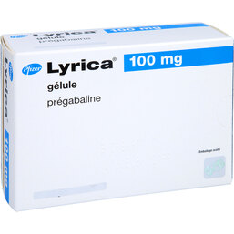 Abbildung: Lyrica 100 mg Hartkapseln 100 St, Hartkapseln PZN 07625223