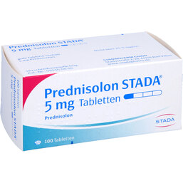 Abbildung: Prednisolon STADA 5 mg Tabletten 100 St, Tabletten PZN 07625973
