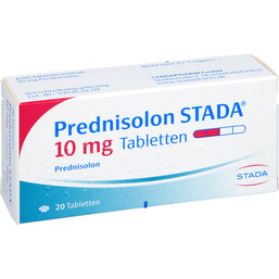 Abbildung: Prednisolon STADA 10 mg Tabletten 20 St, Tabletten PZN 07625996