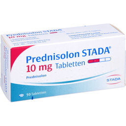 Abbildung: Prednisolon STADA 10 mg Tabletten 50 St, Tabletten PZN 07626004