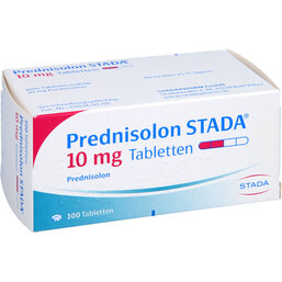 Abbildung: Prednisolon STADA 10 mg Tabletten 100 St, Tabletten PZN 07626010