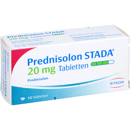 Abbildung: Prednisolon STADA 20 mg Tabletten 50 St, Tabletten PZN 07626079