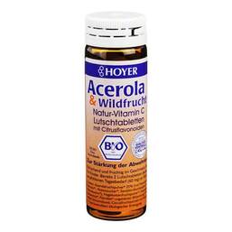 Abbildung: Acerola und Wildfrucht Vitamin C Lutschtabletten Lutschtabletten, 60 St PZN 07626429