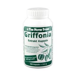 Abbildung: Griffonia 5 Htp 100 mg vegetarische Kapseln 200 St, Kapseln PZN 07629971