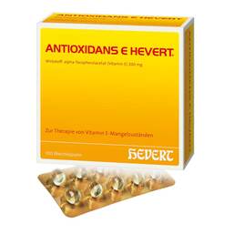 Abbildung: Antioxidans E Hevert Weichkapseln Weichkapseln, 100 St PZN 07631241