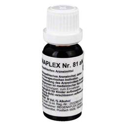 Abbildung: Regenaplex Nr.81 aN Tropfen Tropfen, 15 ml PZN 07639449