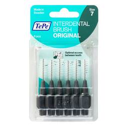 Abbildung: Tepe Interdentalbürste 1,3mm grau 6 St, Zahnbürste PZN 07641423
