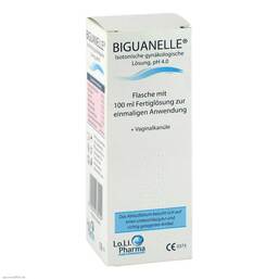 Abbildung: Biguanelle Vaginallösung 100 ml, Lösung PZN 07658642