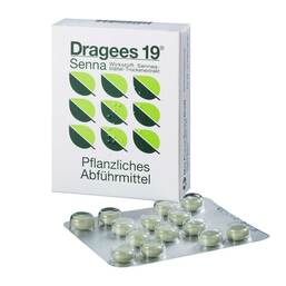 Abbildung: Dragees 19 Senna Überzogene Tabletten, 28 St PZN 07662388