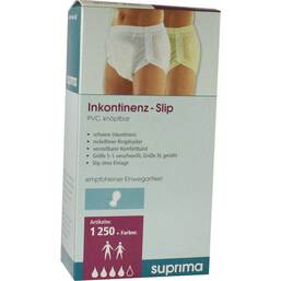 Abbildung: Suprima Inkontinenzhose 250 Gr. L weiß 1 St PZN 07676769