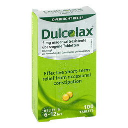 Abbildung: Dulcolax Dragees magensaftresistente Tabletten Tabletten magensaftresistent, 100 St PZN 07682089