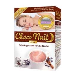 Abbildung: Choco Nuit Gute-Nacht-Schokogetränk Pulver 10 St, Pulver PZN 07689045