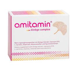 Abbildung: Amitamin Ginkgo complex Kapseln Kapseln, 60 St PZN 07690367