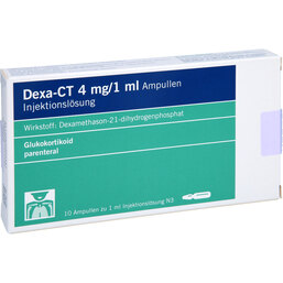 Abbildung: Dexa-CT 4 mg / 1 ml Ampullen 10X1 ml, Injektionslösung PZN 07692544