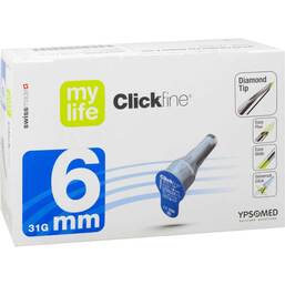 Abbildung: Mylife Clickfine Kanülen 6 mm Cpc 100 St, Kanüle PZN 07695850