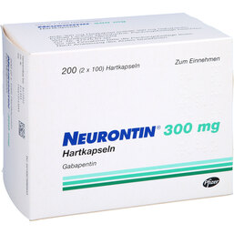 Abbildung: Neurontin 300 mg Hartkapseln 200 St, Hartkapseln PZN 07698564