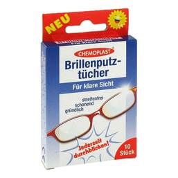 Abbildung: Brillenputztücher 10 St PZN 07698819