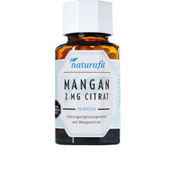 Abbildung: Naturafit Mangan Kapseln Kapseln, 90 St PZN 07699486