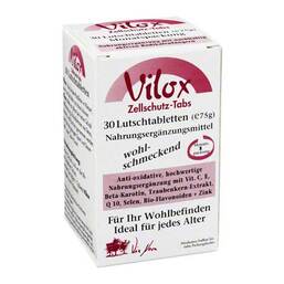 Abbildung: Vilox Zellschutz Tabs Lutschtabletten Lutschtabletten, 30 St PZN 07702053
