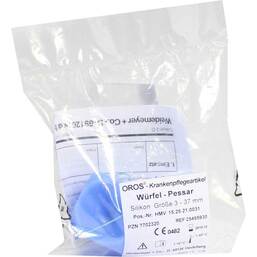 Abbildung: Würfelpessar Silicon 37 mm Größe 3 1 St PZN 07702320