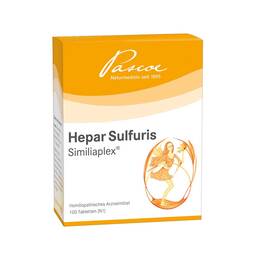 Abbildung: Hepar sulfuris Similiaplex Tabletten Tabletten, 100 St PZN 07703667