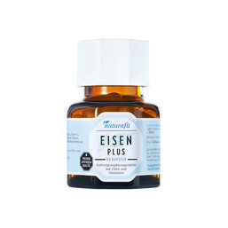 Abbildung: Naturafit Eisen Plus Kapseln 40 St, Kapseln PZN 07703845