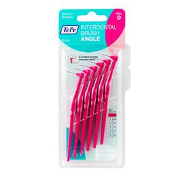 Abbildung: Tepe Angle Interdentalbürste 0,4mm pink Zahnbürste, 6 St PZN 07708682