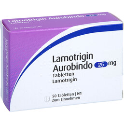 Abbildung: Lamotrigin Aurobindo 25 mg Tabletten 50 St, Tabletten PZN 07712672