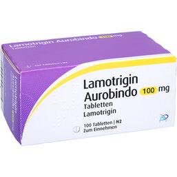 Abbildung: Lamotrigin Aurobindo 100 mg Tabletten 100 St, Tabletten PZN 07713068